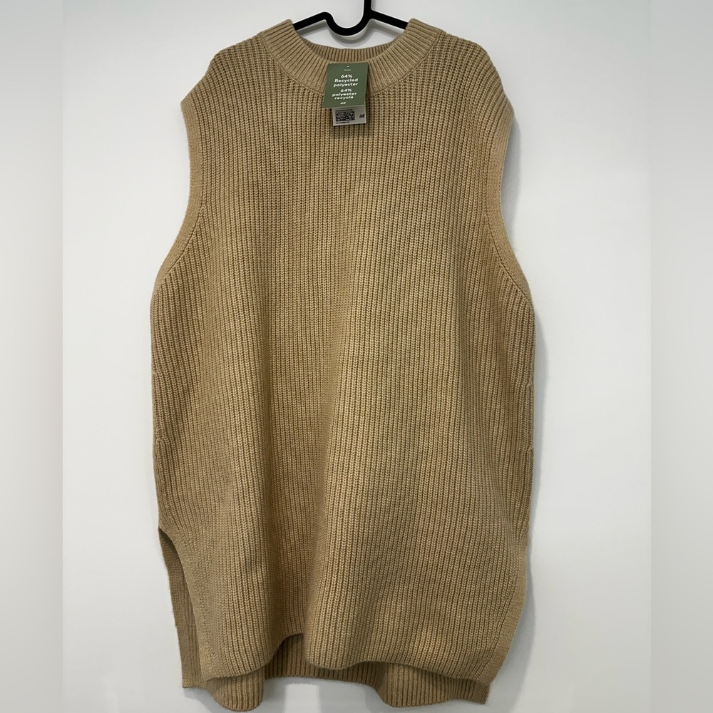 Knit Sweater Vest Dress